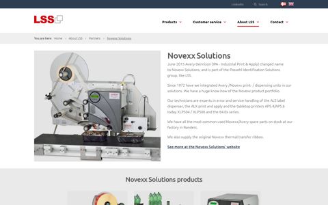 Novexx Solutions - LSS