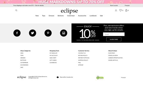 Sign Up - Eclipse
