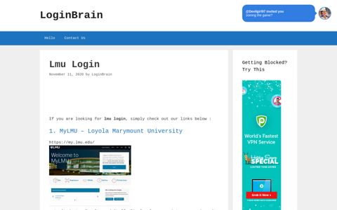 lmu login - LoginBrain