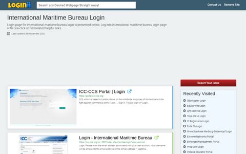 International Maritime Bureau Login - Loginii.com