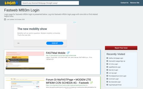Fastweb Mf83m Login - Loginii.com