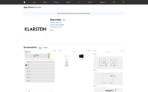‎Klarstein on the App Store - Apple