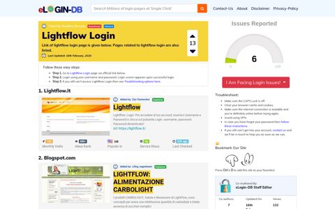 Lightflow Login - A database full of login pages from all over ...