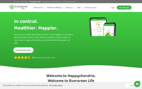 Evergreen Life | Wellness app & patient services | Login | DNA ...