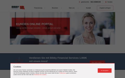 Onlineverwaltung für Kunden - Bibby Financial Services