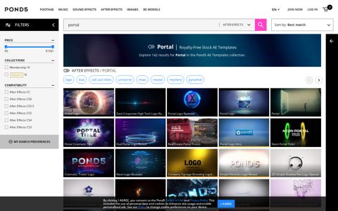 Portal After Effects Templates ~ After Effects Projects | Pond5