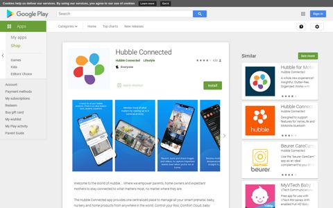 Hubble Connected - Apps on Google Play