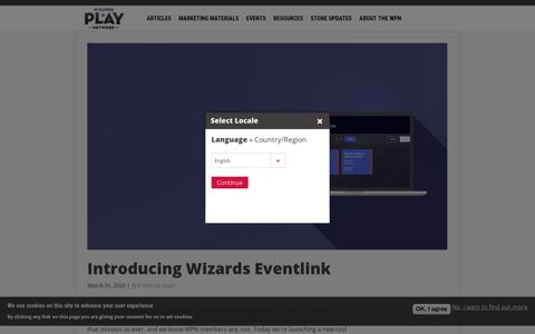 Introducing Wizards Eventlink - | Wizards Play Network