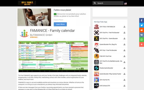 FAMANICE - Family calendar Download - GFX-tools.com