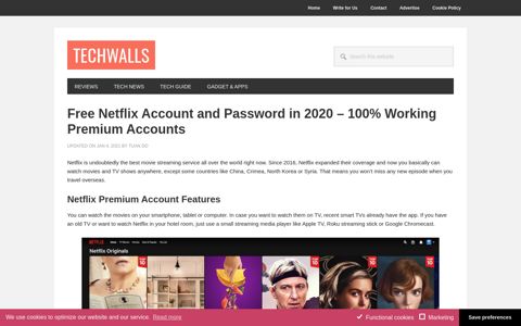 Free Netflix Premium Account and Password in 2020 - Giving ...