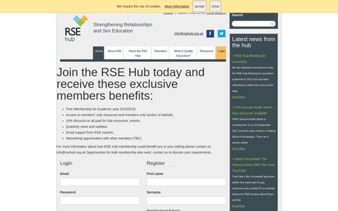 Login or Register - RSE Hub