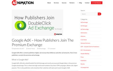 Google AdX - How Publishers Join The Premium Exchange