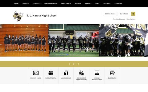 T. L. Hanna High School / Homepage
