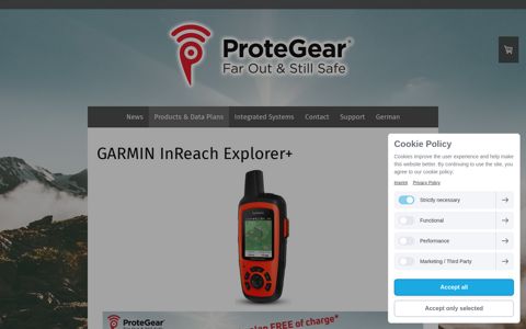 GARMIN InReach Explorer+ - ProteGear.com - Global Safety ...