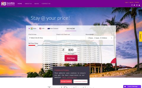 Hotelbids: Online Hotel Booking