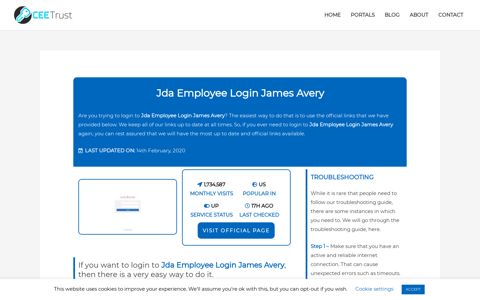 Jda Employee Login James Avery - Find Official Portal