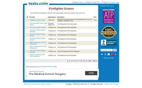 Firefighter Exams - Tests.com Tests