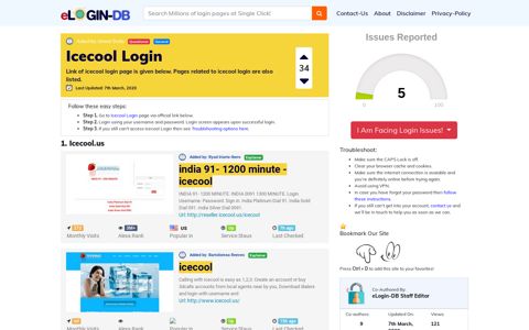 Icecool Login - A database full of login pages from all over the ...
