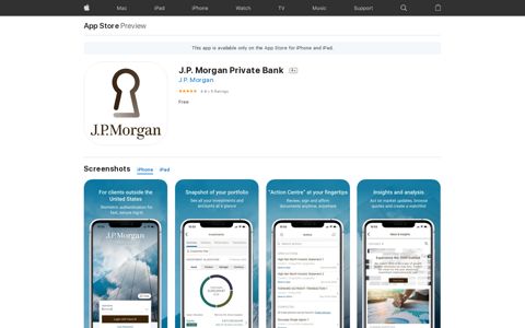 ‎J.P. Morgan Private Bank on the App Store