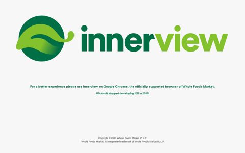 Innerview | IE - Whole Foods Market