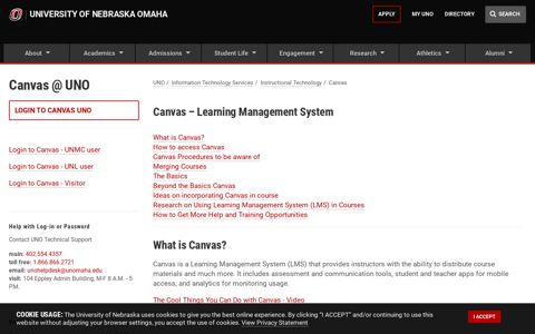 Canvas | Information Technology Services | University of ...