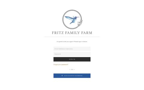 Login - Fritz Farm Weddings & Event Design - Aisle Planner