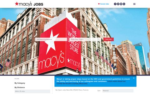 Macy's Job Opportunities | Stores, Distribution Centers, Call ...