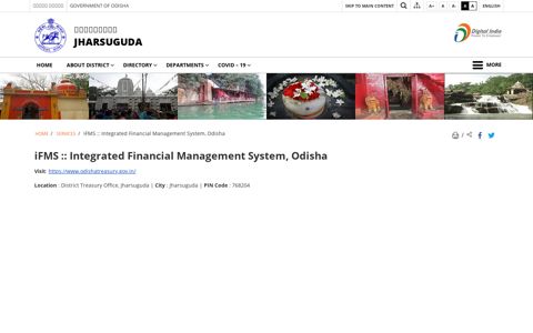 iFMS :: Integrated Financial Management System, Odisha ...