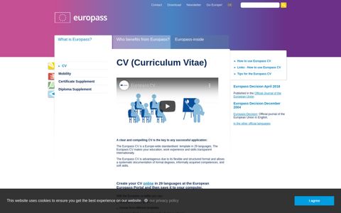 CV | Europass