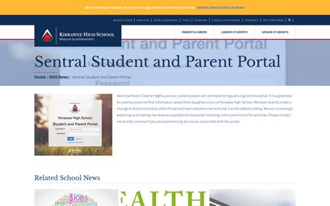 Sentral Student and Parent Portal - KHS