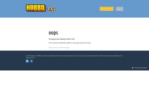 Access Problems – Habbo.com Customer Support