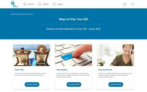 Ways to Pay Your Bill - Gulf Power