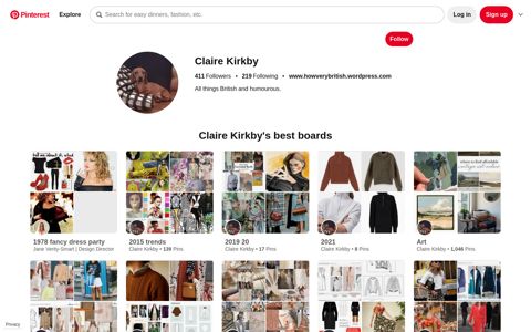 Claire Kirkby (HowVeryBritish) on Pinterest