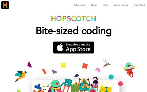 Hopscotch: Hopscotch is a free app that kids use to learn to ...