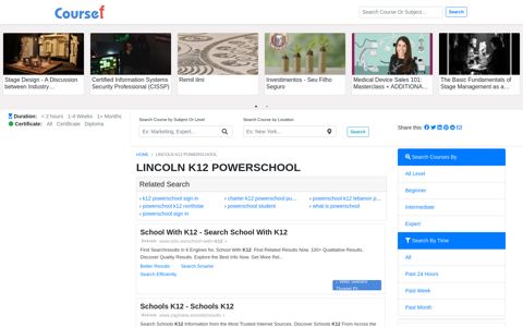 Lincoln K12 Powerschool - 11/2020 - Coursef.com