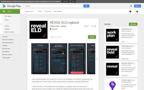 REVEAL ELD Logbook – Apps on Google Play