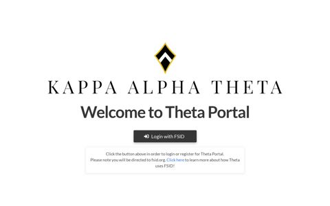 Theta Portal - Kappa Alpha Theta