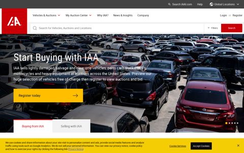 IAA: Salvage Cars for Sale
