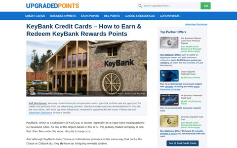 KeyBank Credit Cards - How to Earn & Redeem Rewards [2020]