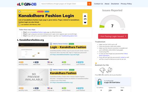 Kanakdhara Fashion Login