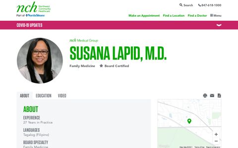 Susana Lapid - Northwest Community Healthcare