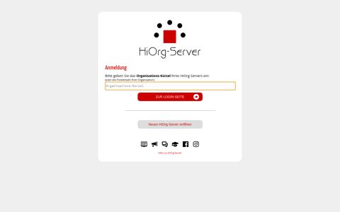 HiOrg-Server | Login