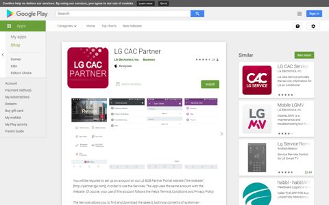 LG CAC Partner - Apps on Google Play