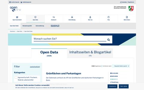 Suche und Finden | Open.NRW