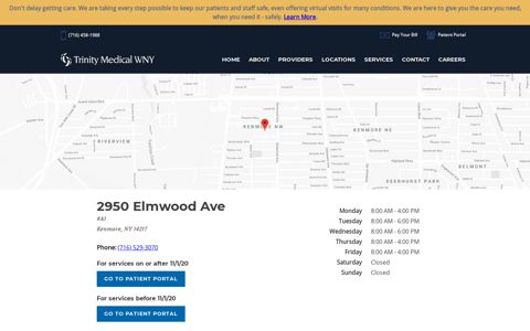 Trinity Medical Primary Care - 2950 Elmwood Ave, Kenmore