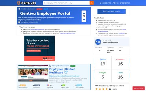 Gentiva Employee Portal