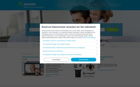 jameda – Ärzte finden und online buchen