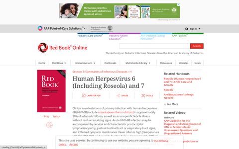 Human Herpesvirus 6 (Including Roseola) and 7 | Red Book ...