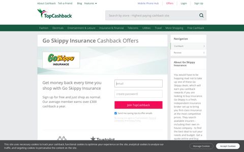 Go Skippy Insurance Christmas Discount Offers & Cashback ...