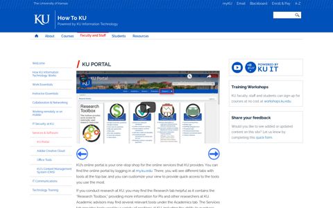 KU Portal | How To KU